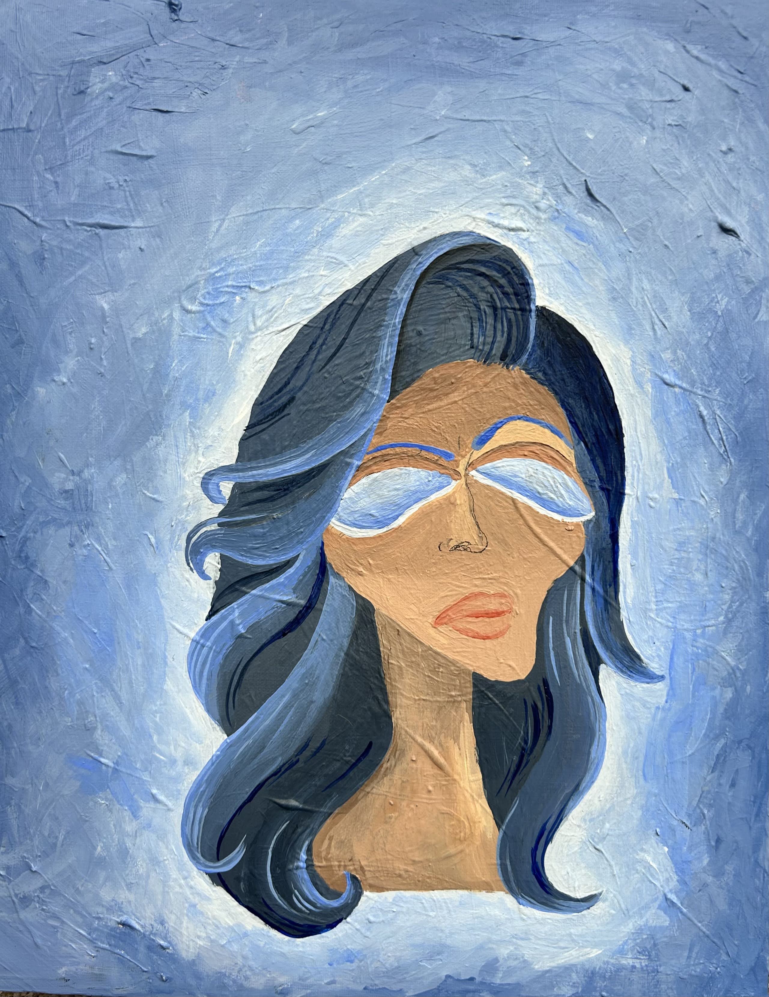 Orange You Blue Girl