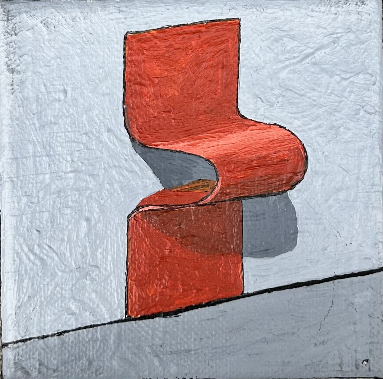 Metal Shelf by Vidame