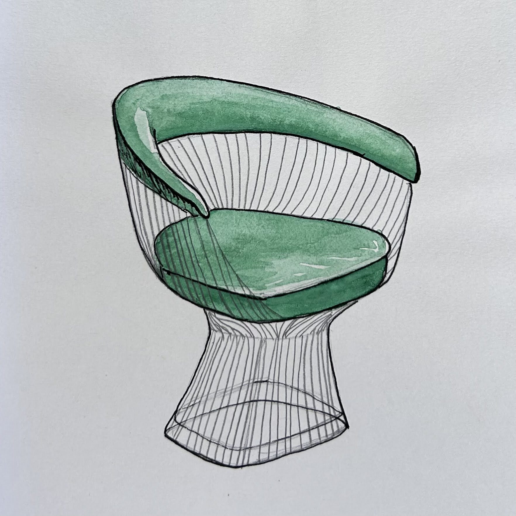 Warren Platner Armchair