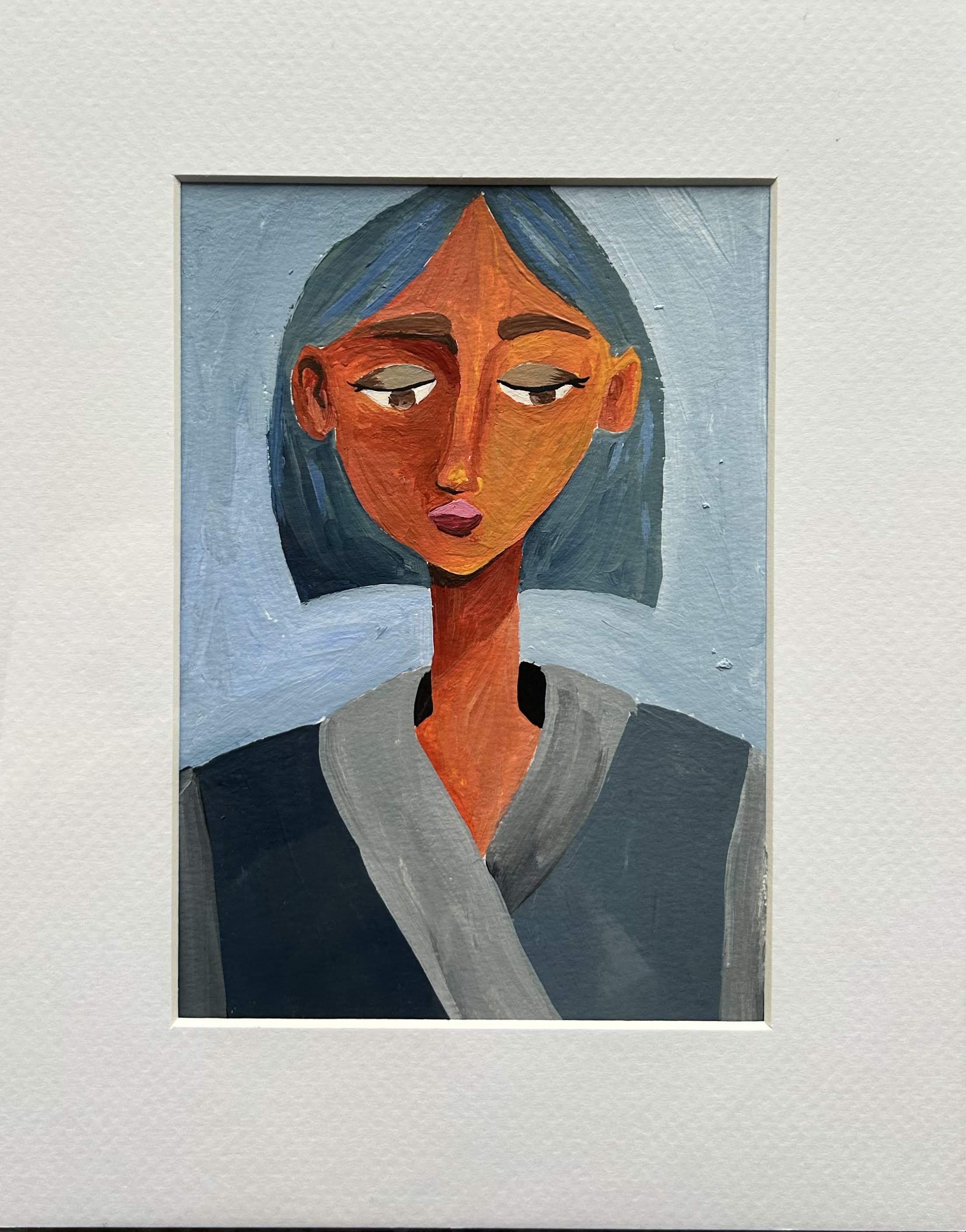 Orange You Blue Girl